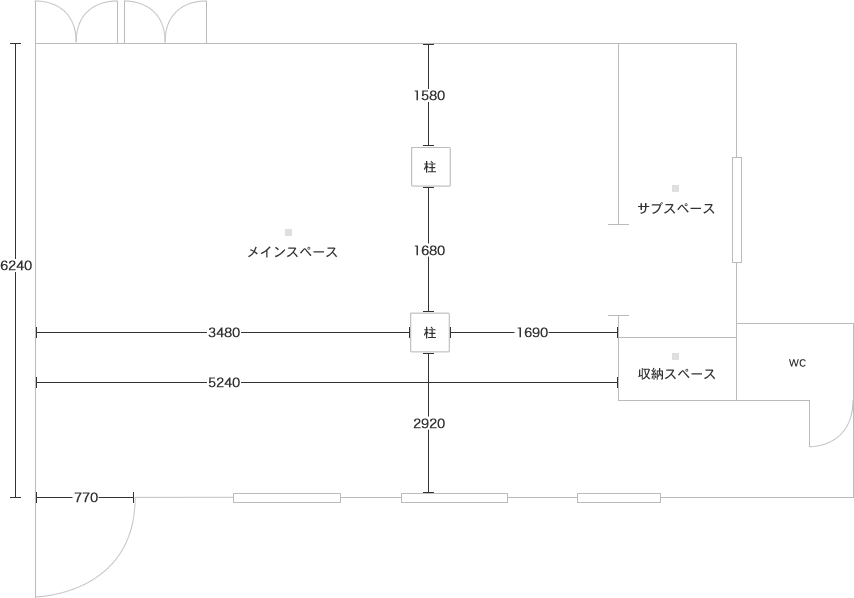 空箱の見取り図